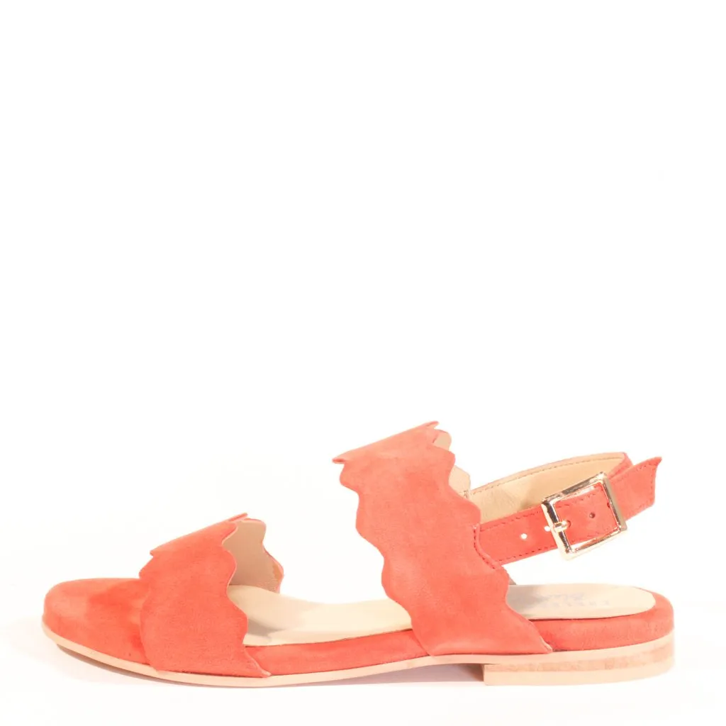 Jarden Suede Scallop Sandals sold by chelsea crew product image thumbnail 2