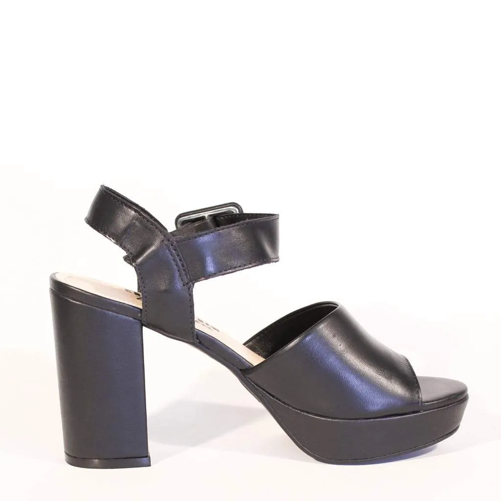 Rose Leather Platform Heels sold by chelsea crew product image thumbnail 5