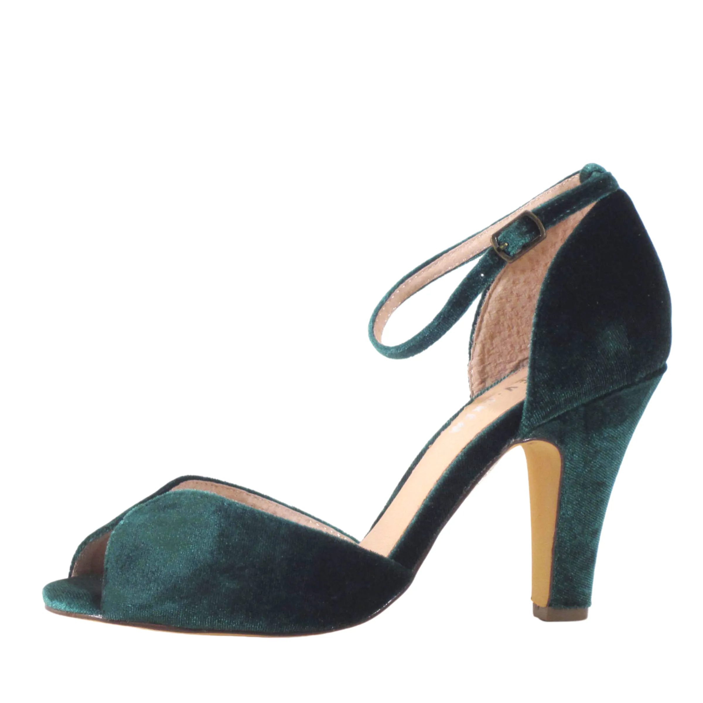 Lola Velvet Heels sold by chelsea crew product image thumbnail 2