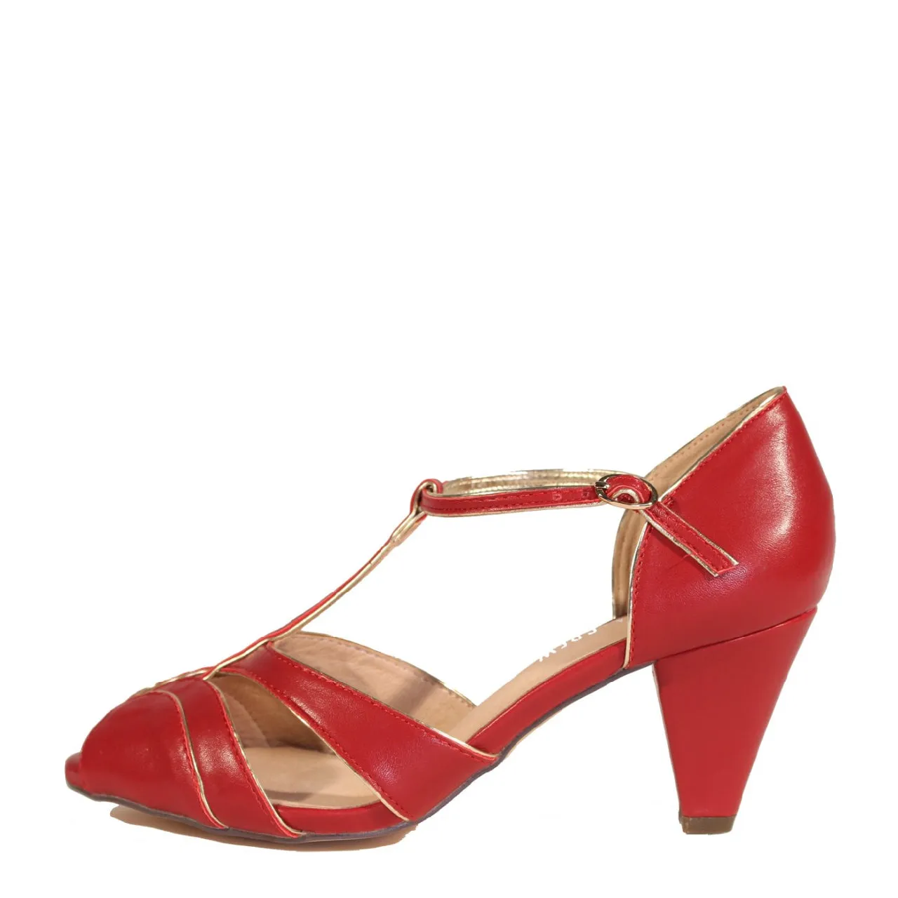 Penelope T-Strap Heels sold by chelsea crew product image thumbnail 4
