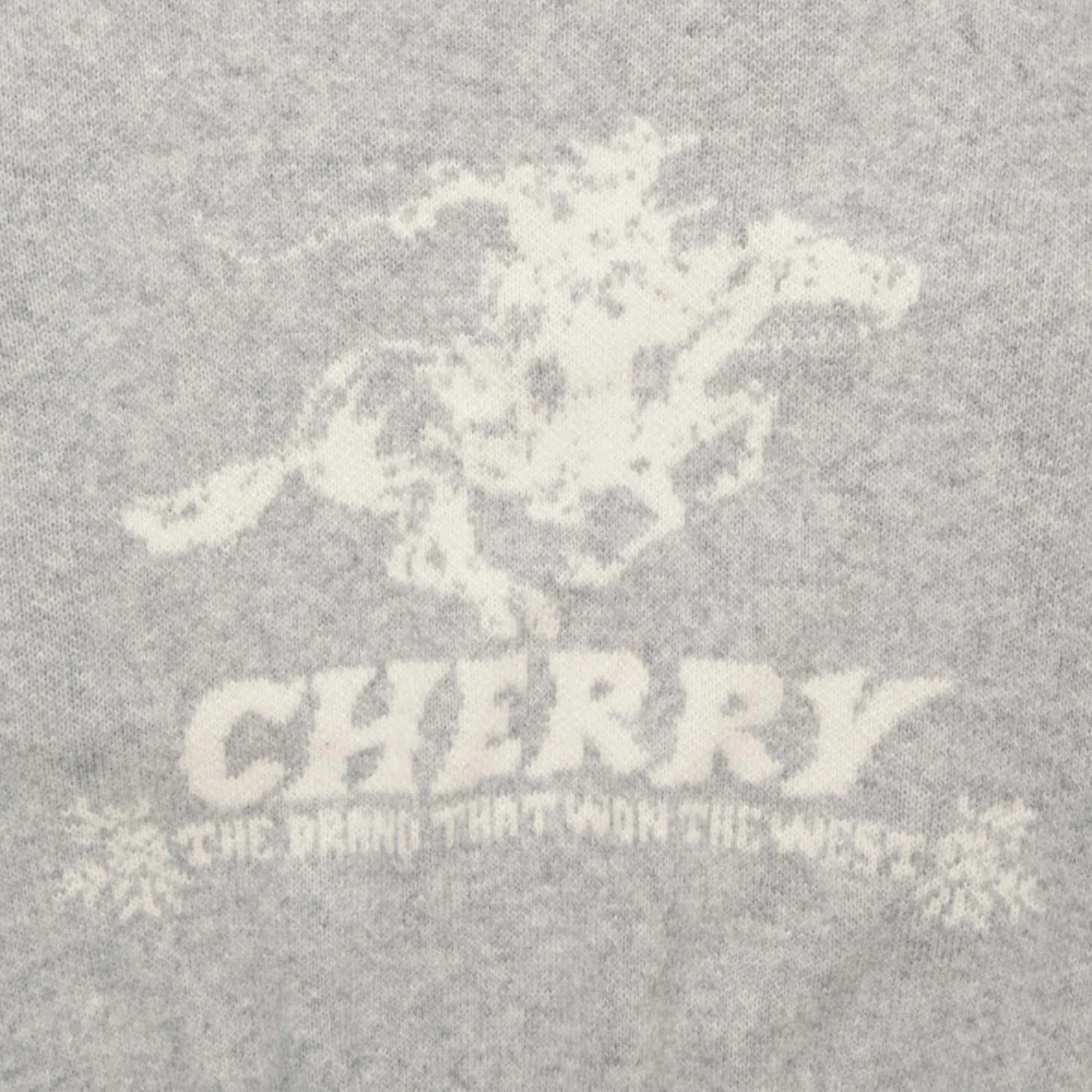 Won The West Knit Crew (Heather Grey) sold by Cherry LA product image thumbnail 4