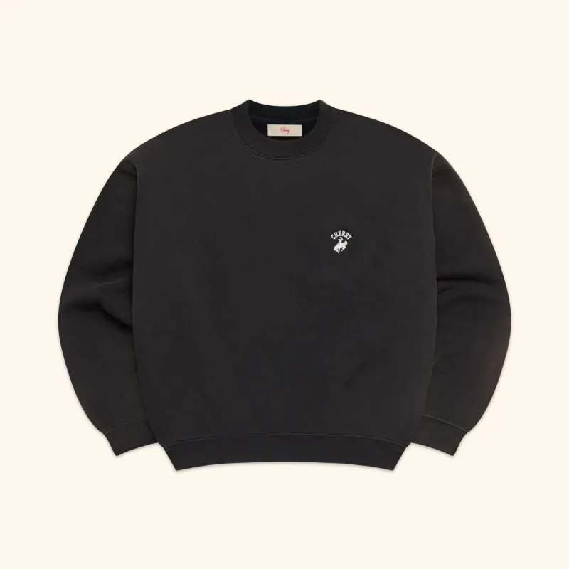 Western Athletic Crew (Vintage Black) sold by Cherry LA