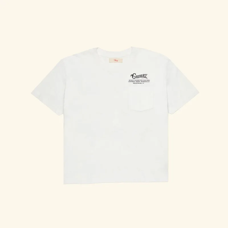 Best Of The Breed Classic Pocket T-Shirt (Vintage White) sold by Cherry LA