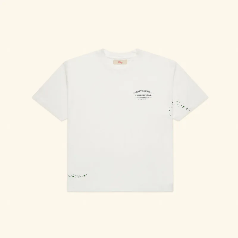 Ranch Wear Boxy T-Shirt (Vintage White) sold by Cherry LA