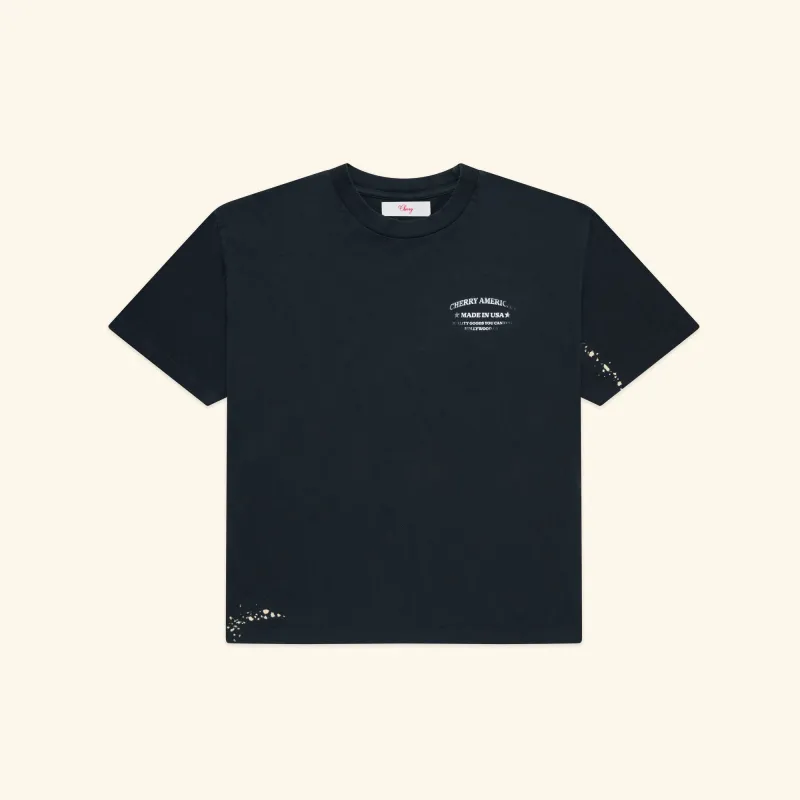 Ranch Wear Boxy T-Shirt (Vintage Black) sold by Cherry LA