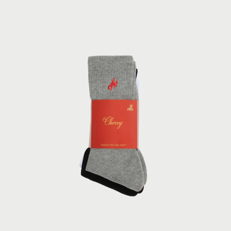 Classic Socks - 3 Pack made by Cherry LA