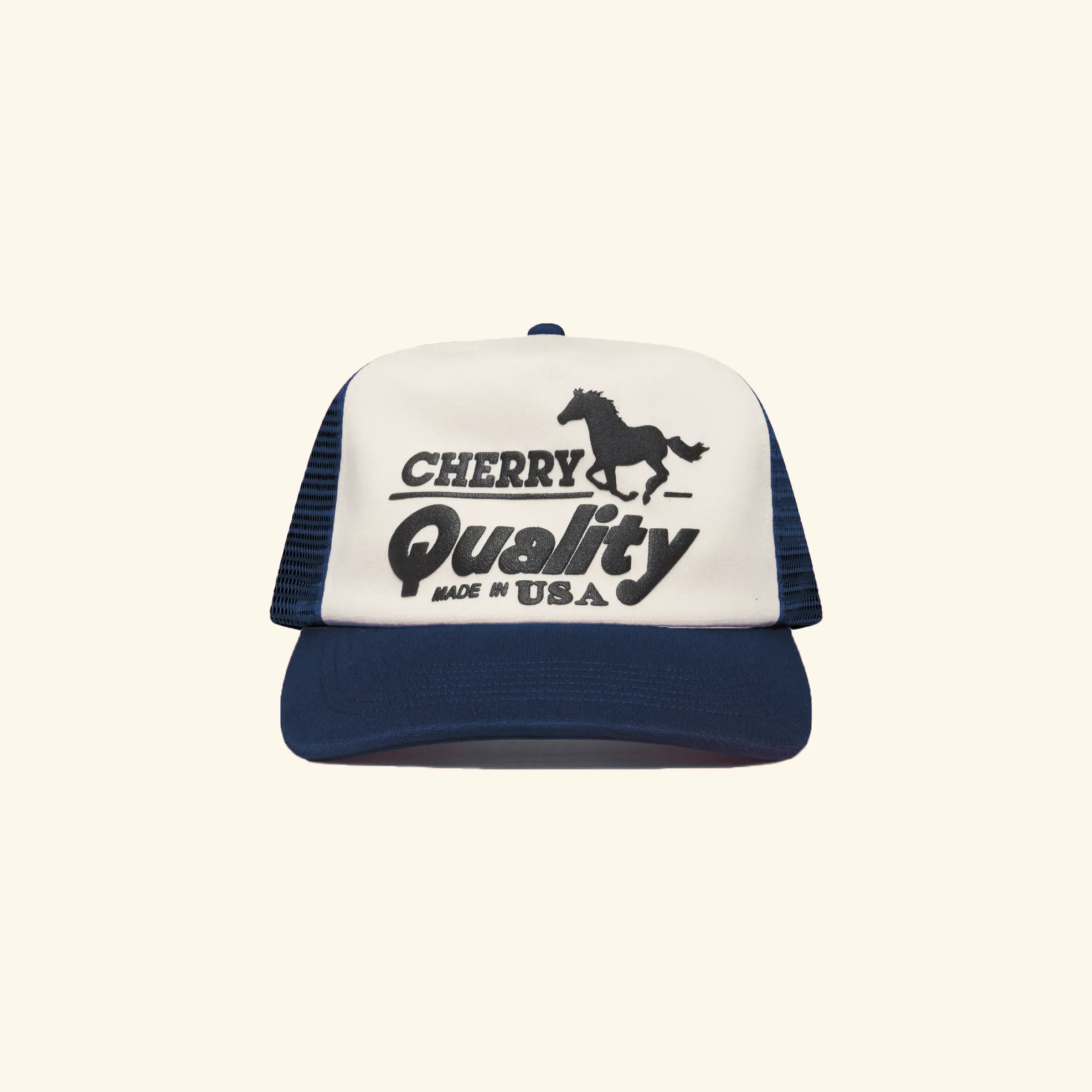 Quality Trucker Hat (Navy) sold by Cherry LA