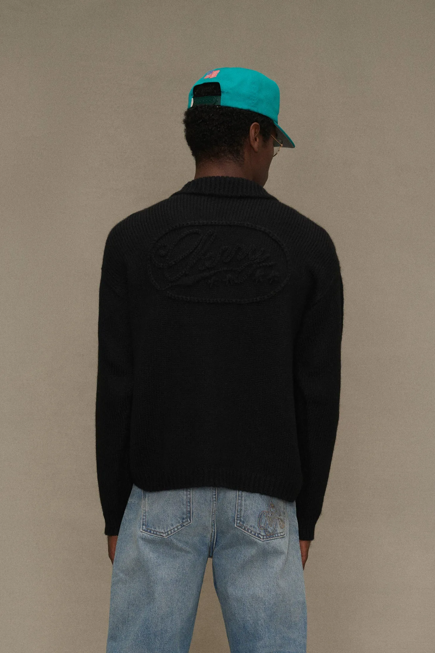 Alpaca Knit Henley (Black) sold by Cherry LA product image thumbnail 4