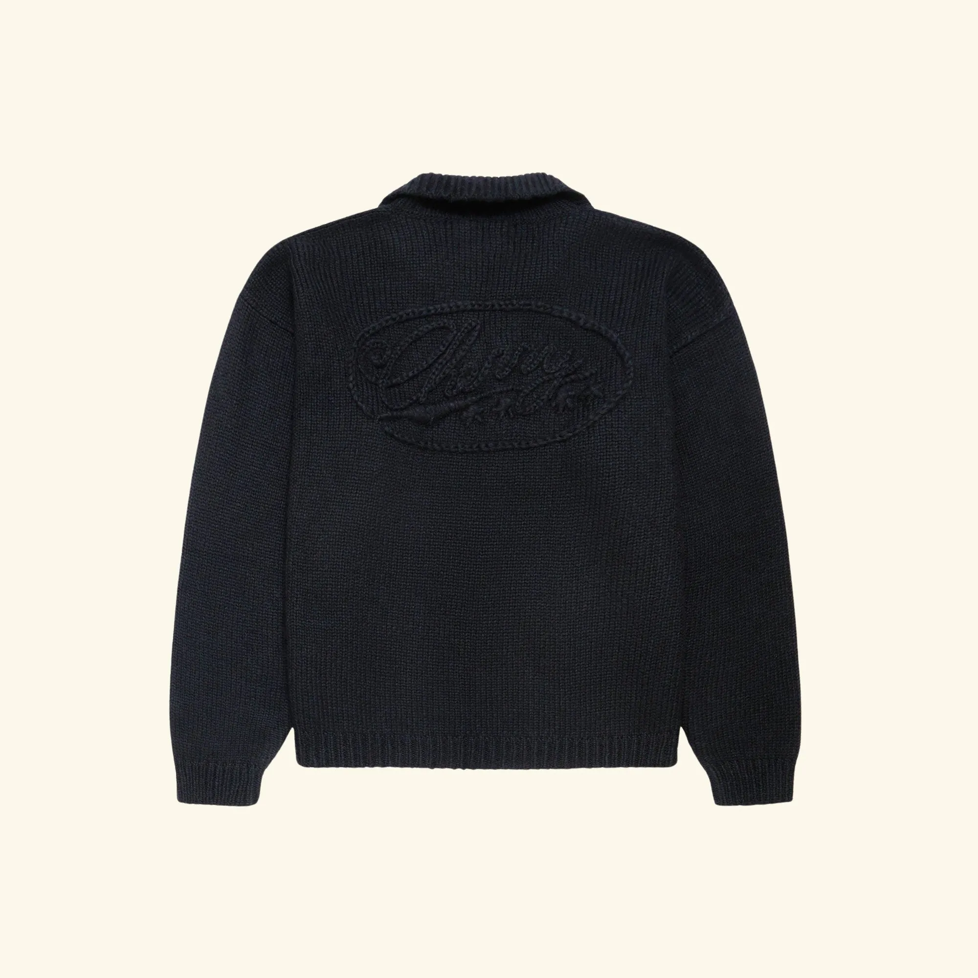 Alpaca Knit Henley (Black) sold by Cherry LA product image thumbnail 2