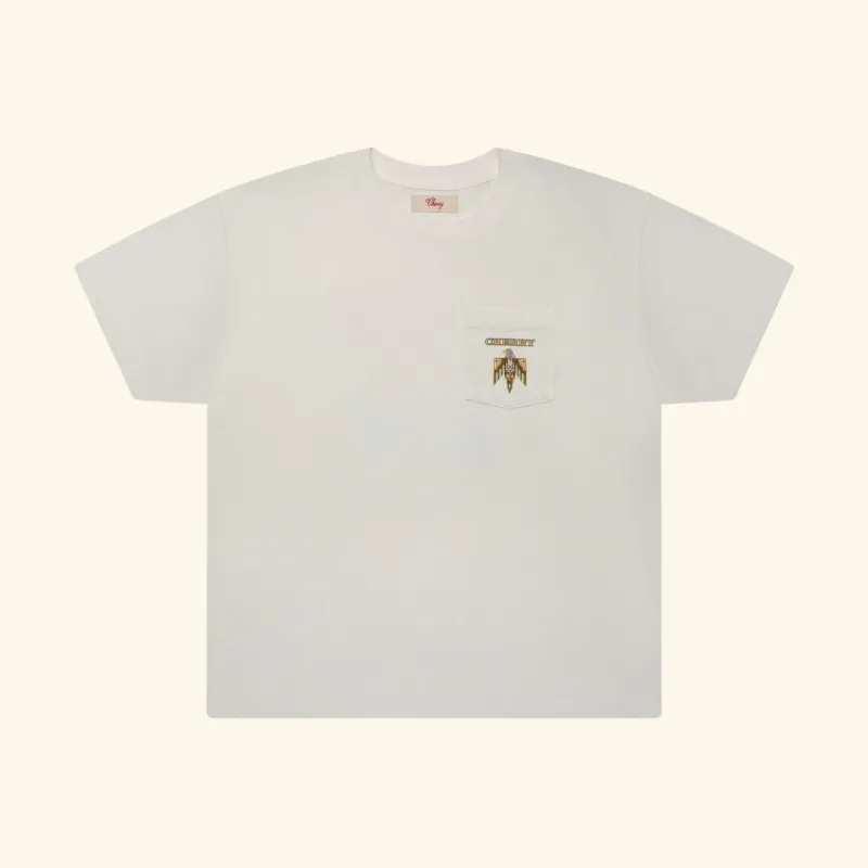 Mojave Desert Classic Pocket T-Shirt (Vintage White) sold by Cherry LA