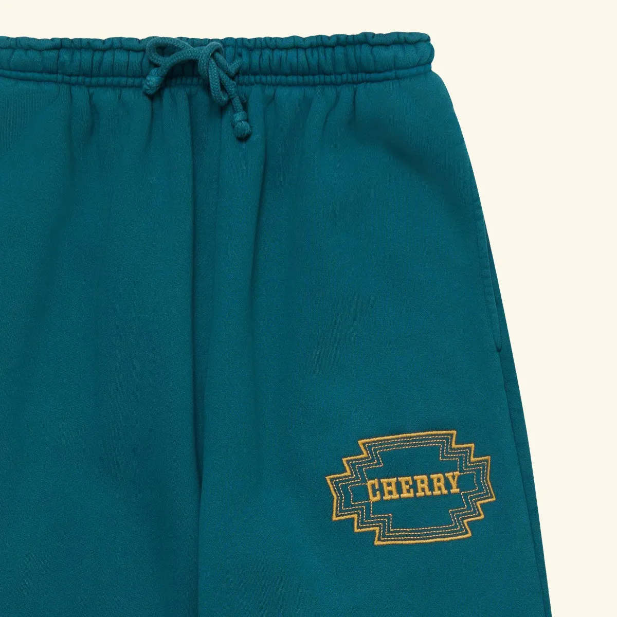 Embroidered Navajo Parachute Sweatpants (Emerald) sold by Cherry LA product image thumbnail 5