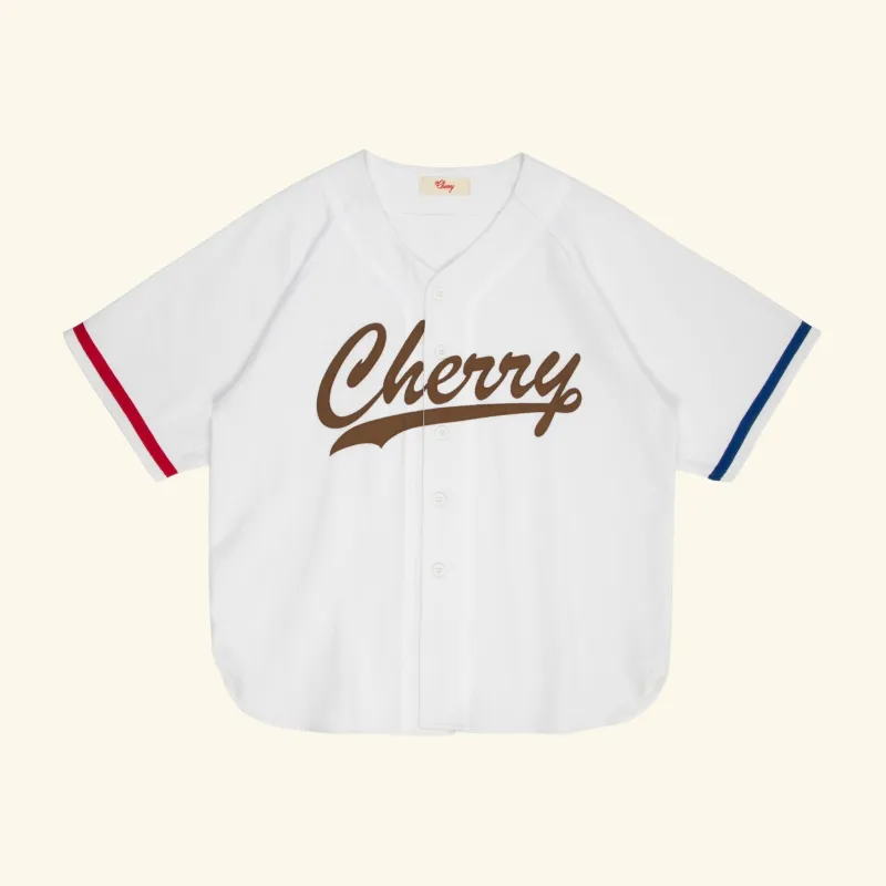 Baseball Jersey (White) made by Cherry LA