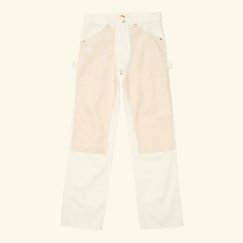 Contrast Double Knee Pant (Ecru) sold by Cherry LA