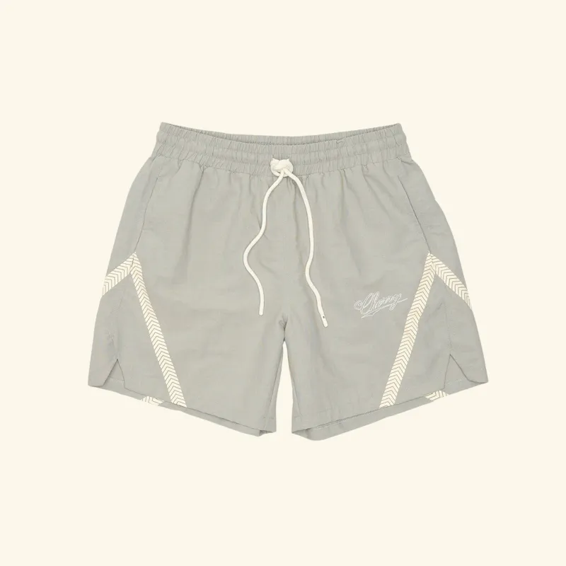 Nylon Running Short (Smoke) sold by Cherry LA