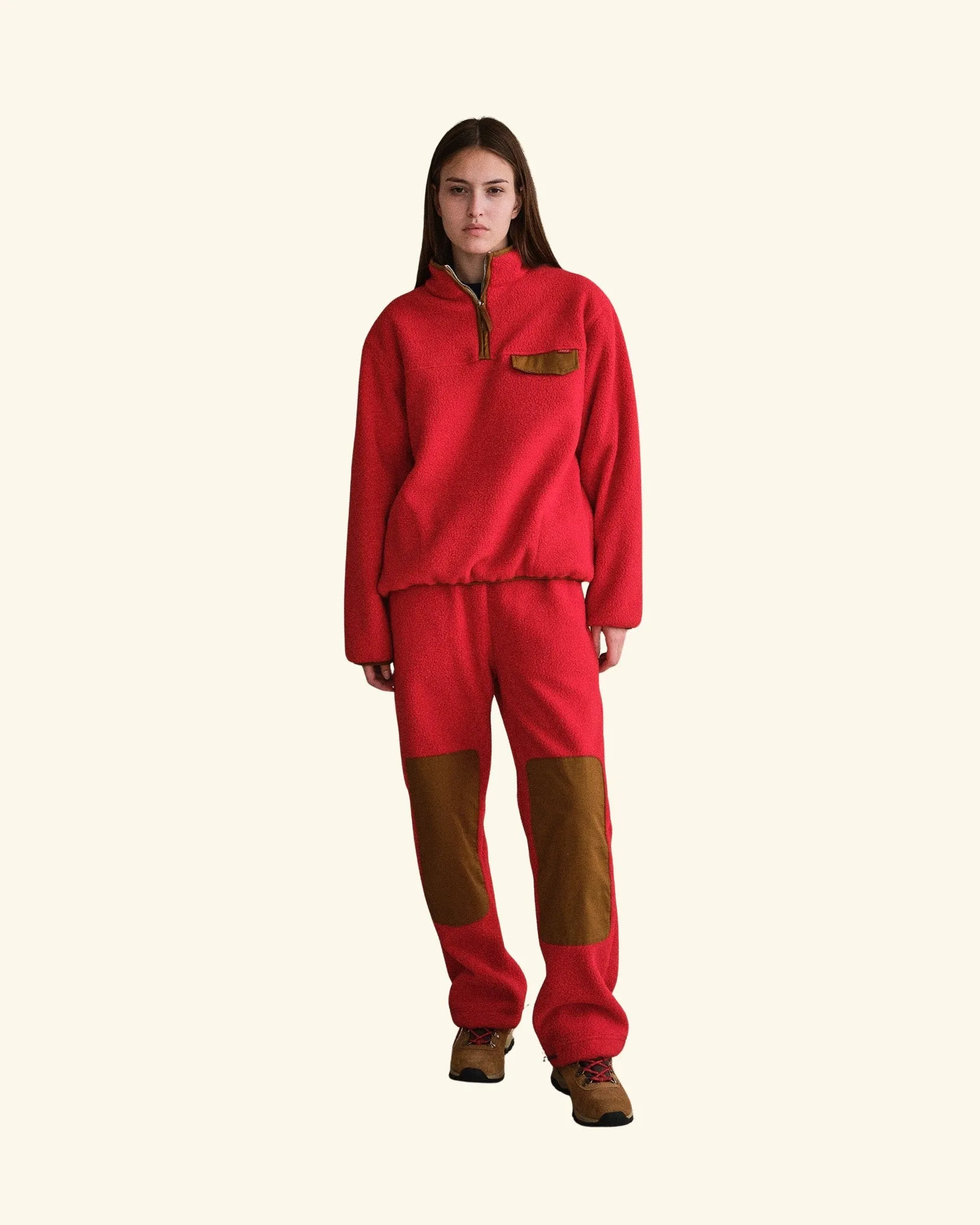 Mountain Sherpa Pants (Red) sold by Cherry LA product image thumbnail 4