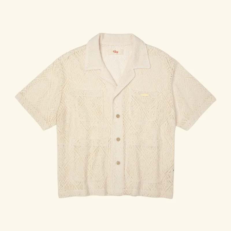 Crochet Lace Shirt made by Cherry LA