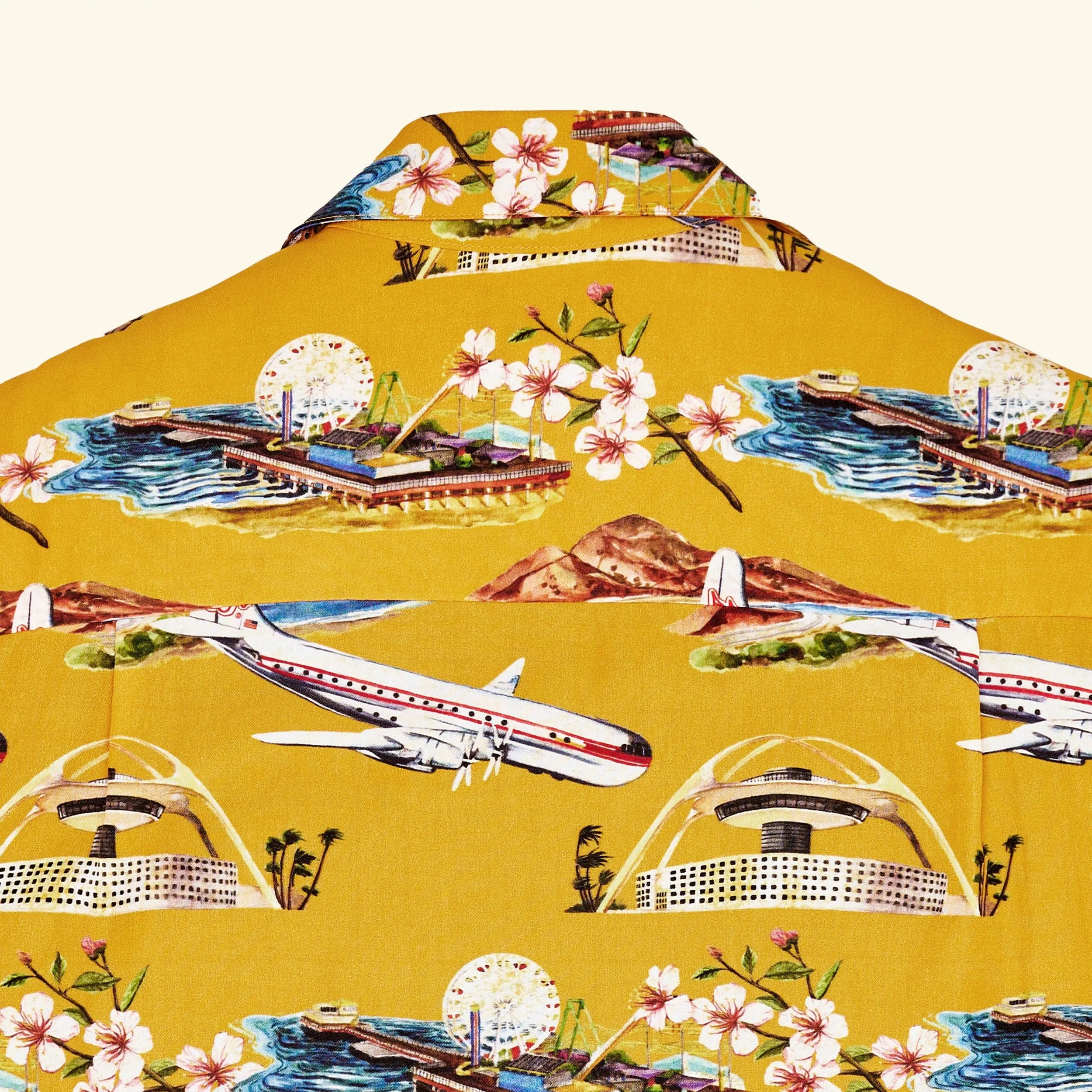 California Vacation Shirt (Gold) sold by Cherry LA
