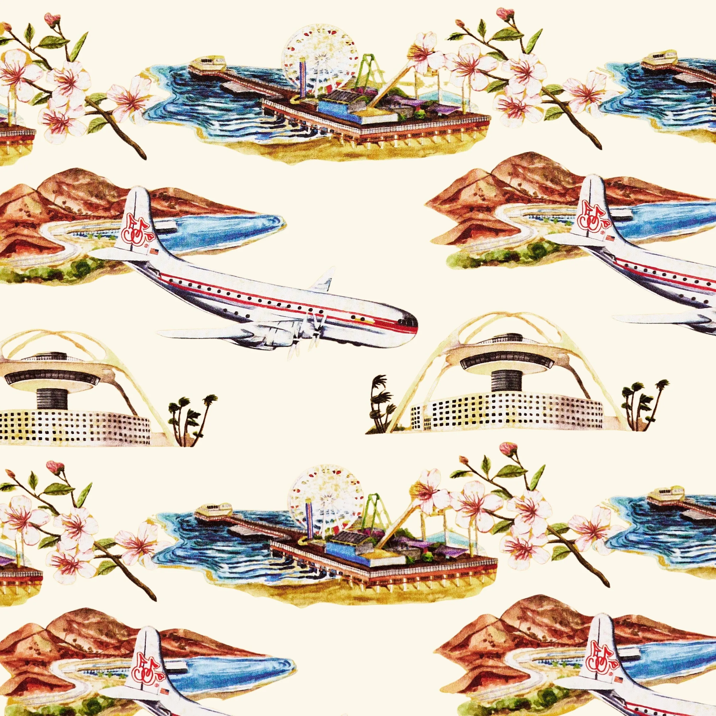 California Vacation Shirt (Gold) sold by Cherry LA product image thumbnail 4