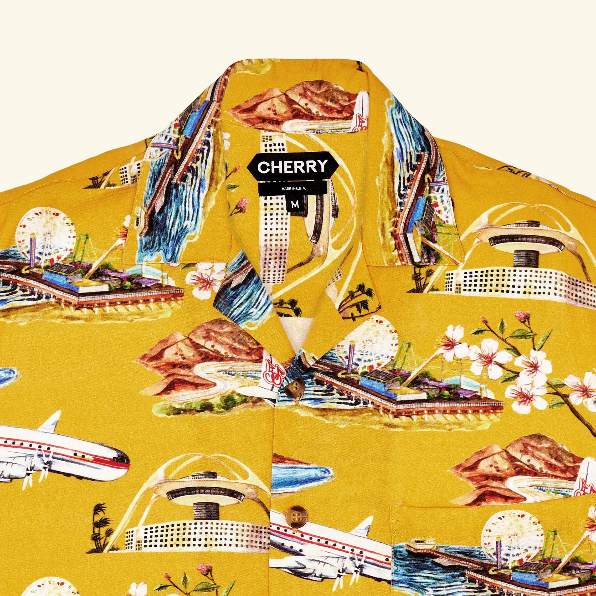 California Vacation Shirt (Gold) sold by Cherry LA product image thumbnail 3