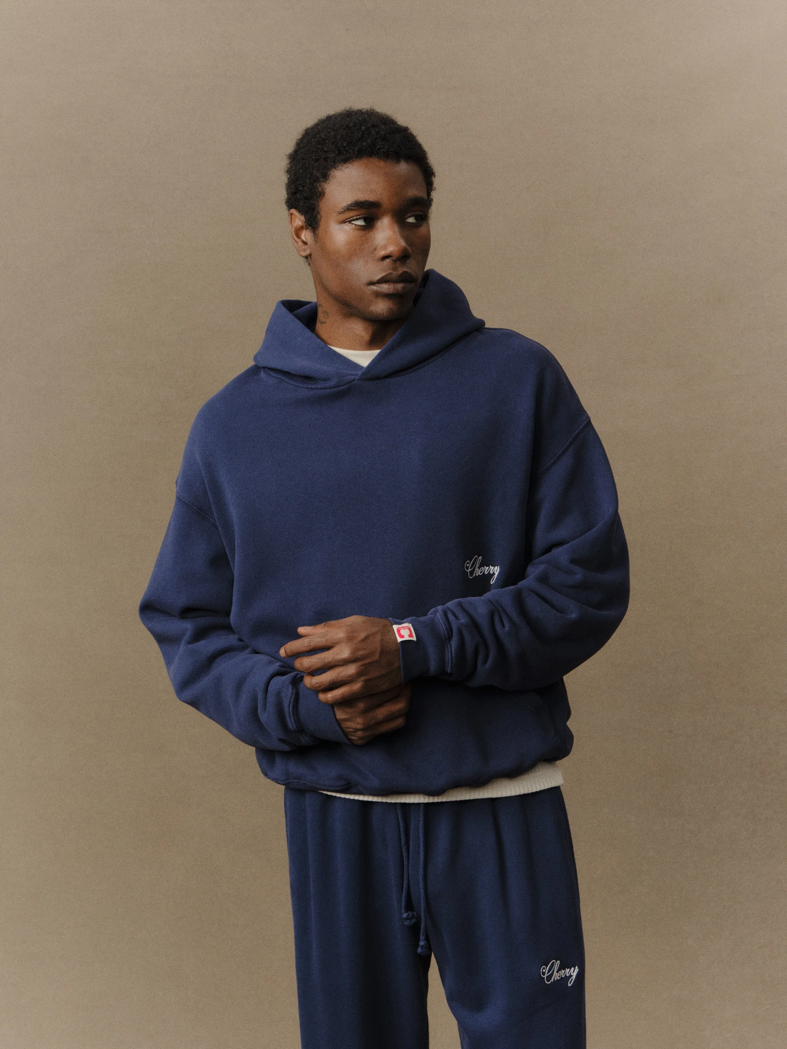 American Classic Pullover Hoodie (Navy) sold by Cherry LA product image thumbnail 5