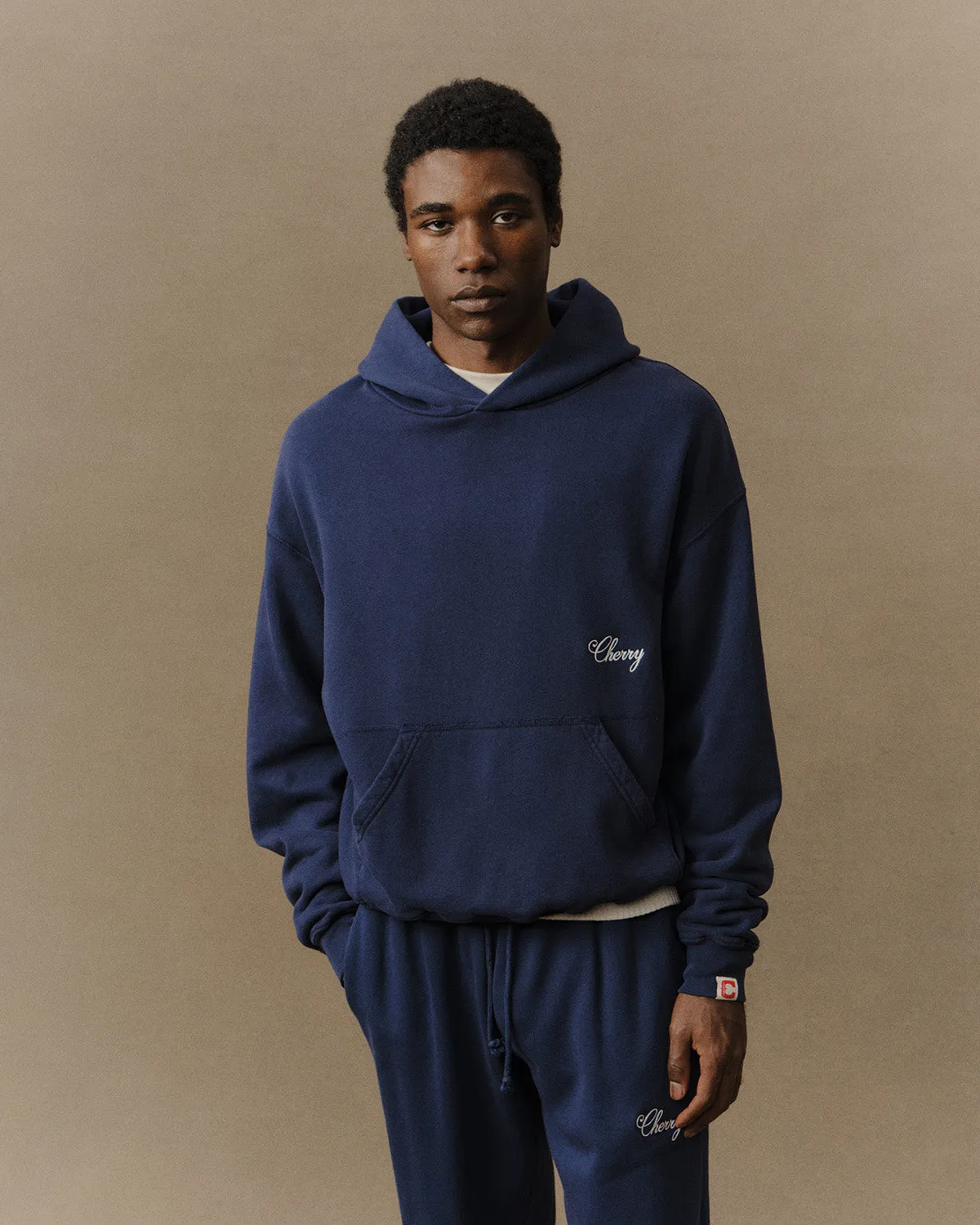 American Classic Pullover Hoodie (Navy) sold by Cherry LA product image thumbnail 2