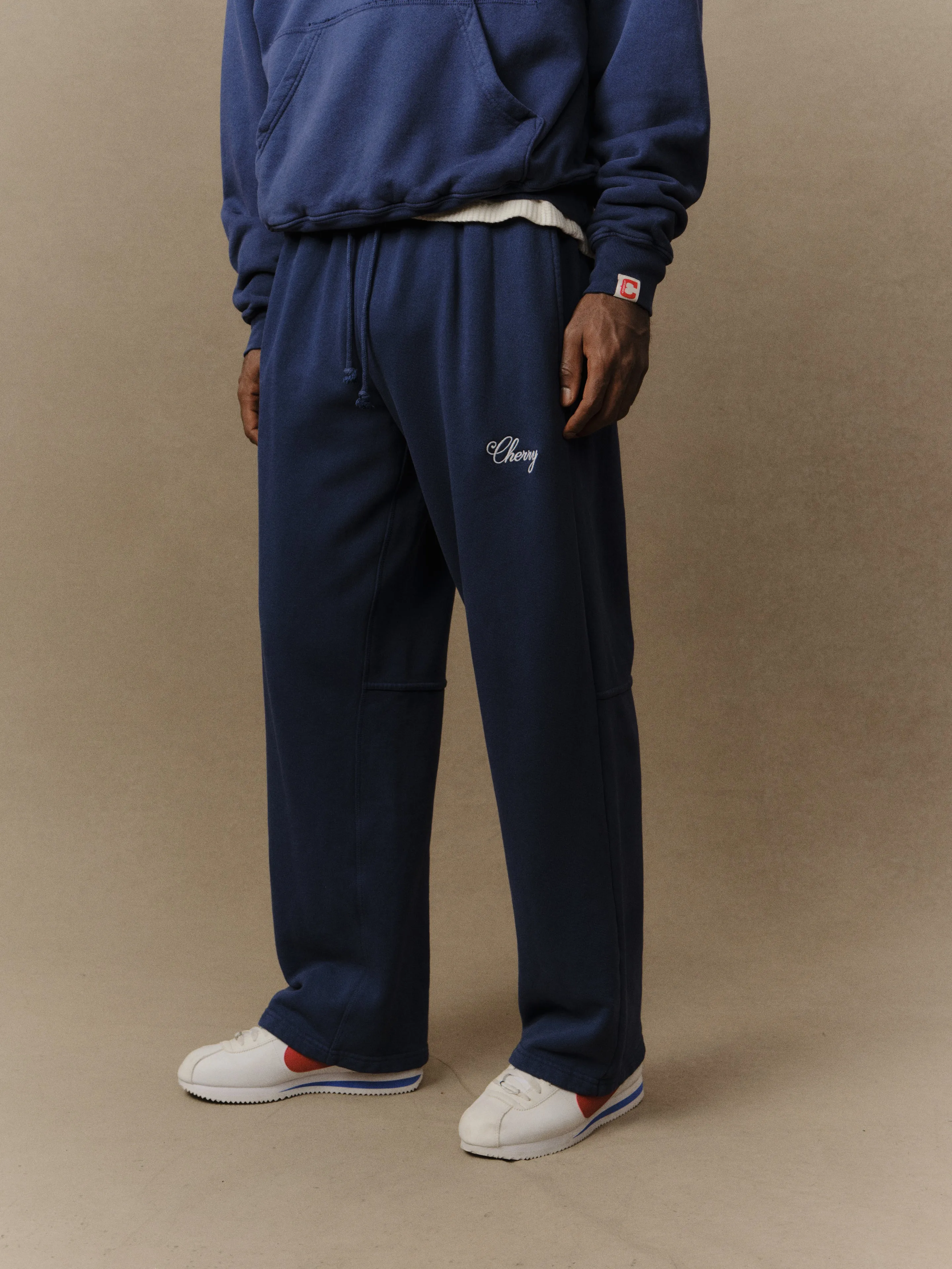 American Classic Sweatpants (Navy) sold by Cherry LA product image thumbnail 4