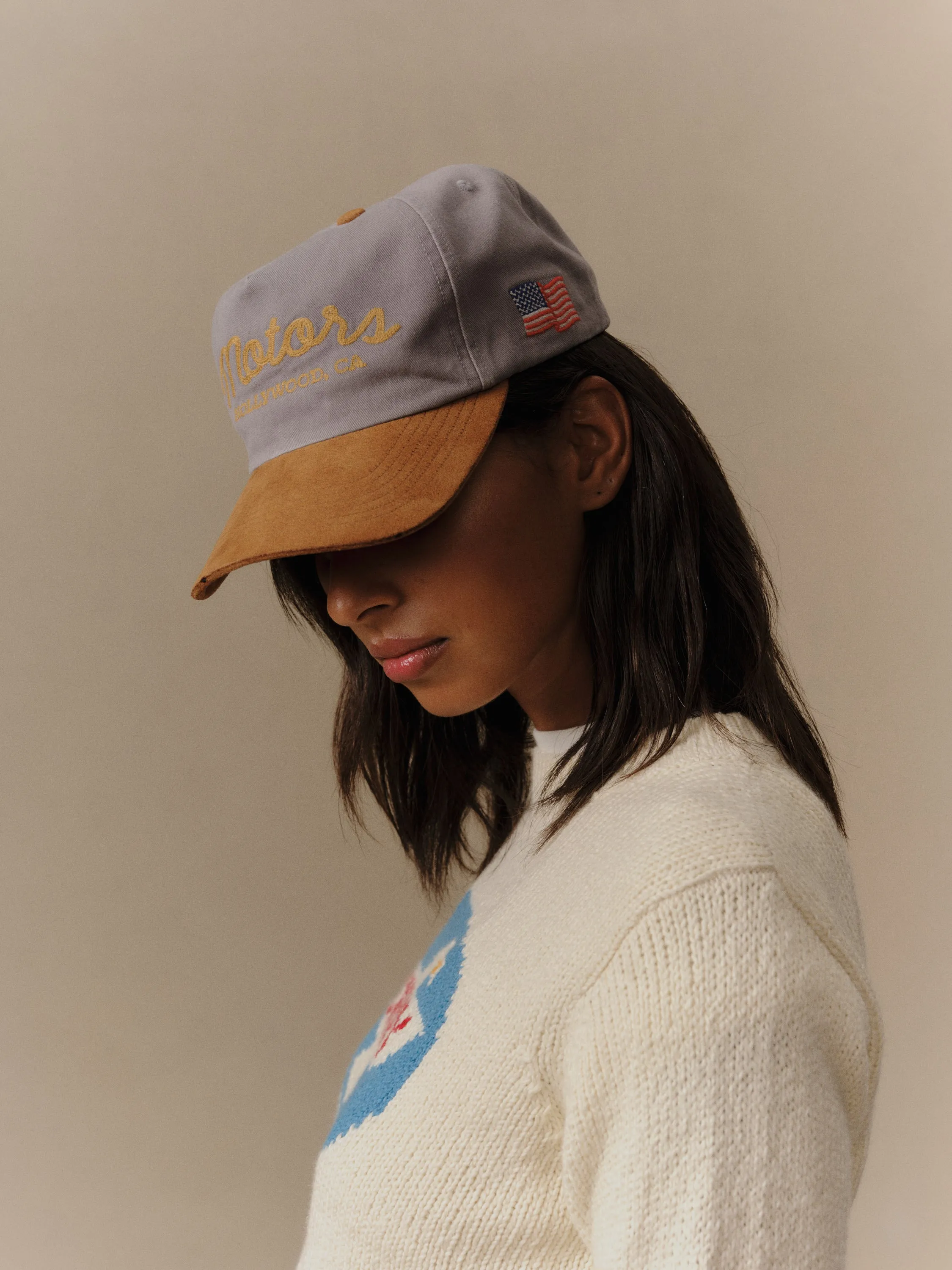 Motors 5 Panel Hat (Charcoal) sold by Cherry LA product image thumbnail 2