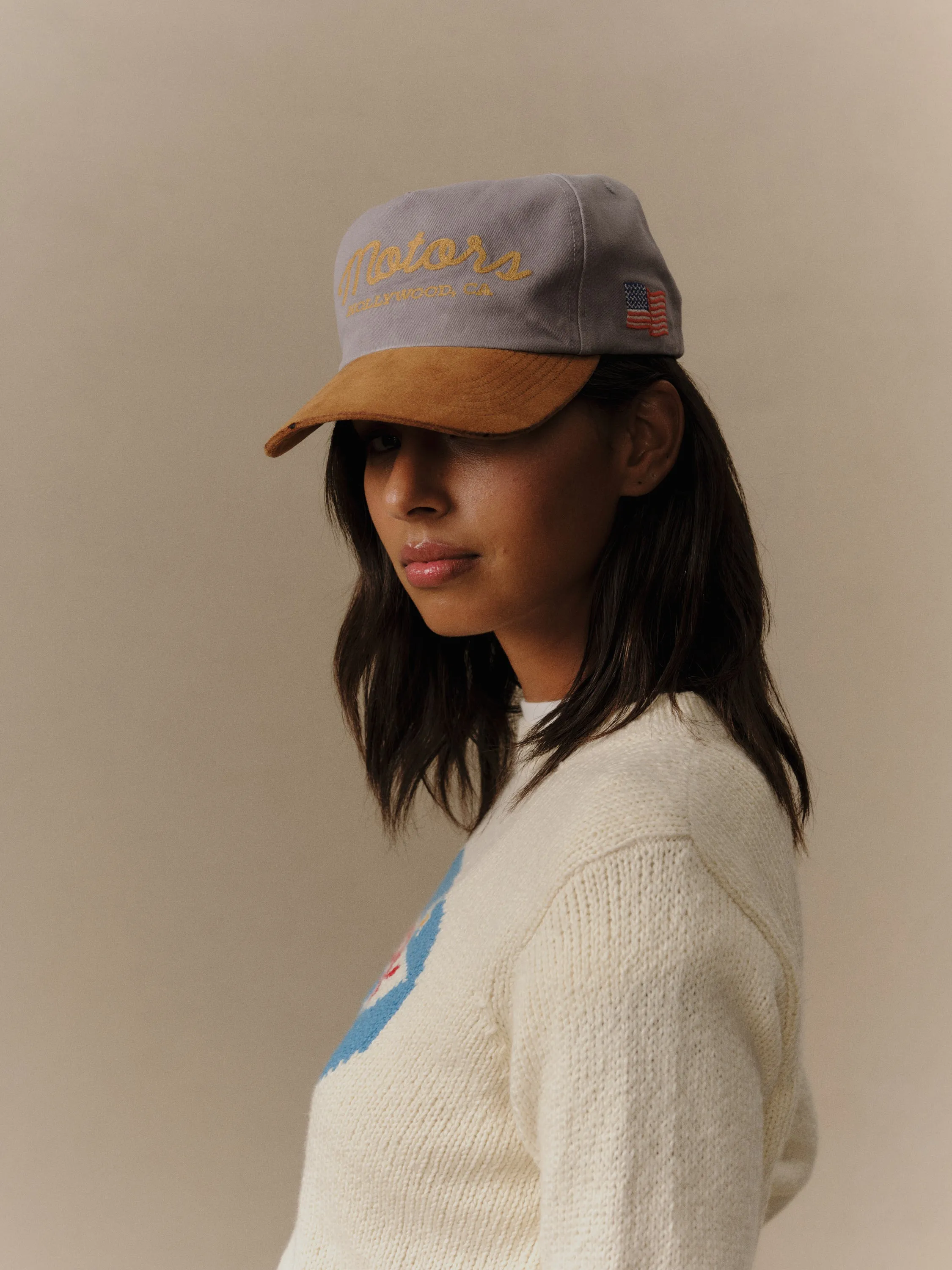 Motors 5 Panel Hat (Charcoal) sold by Cherry LA product image thumbnail 3