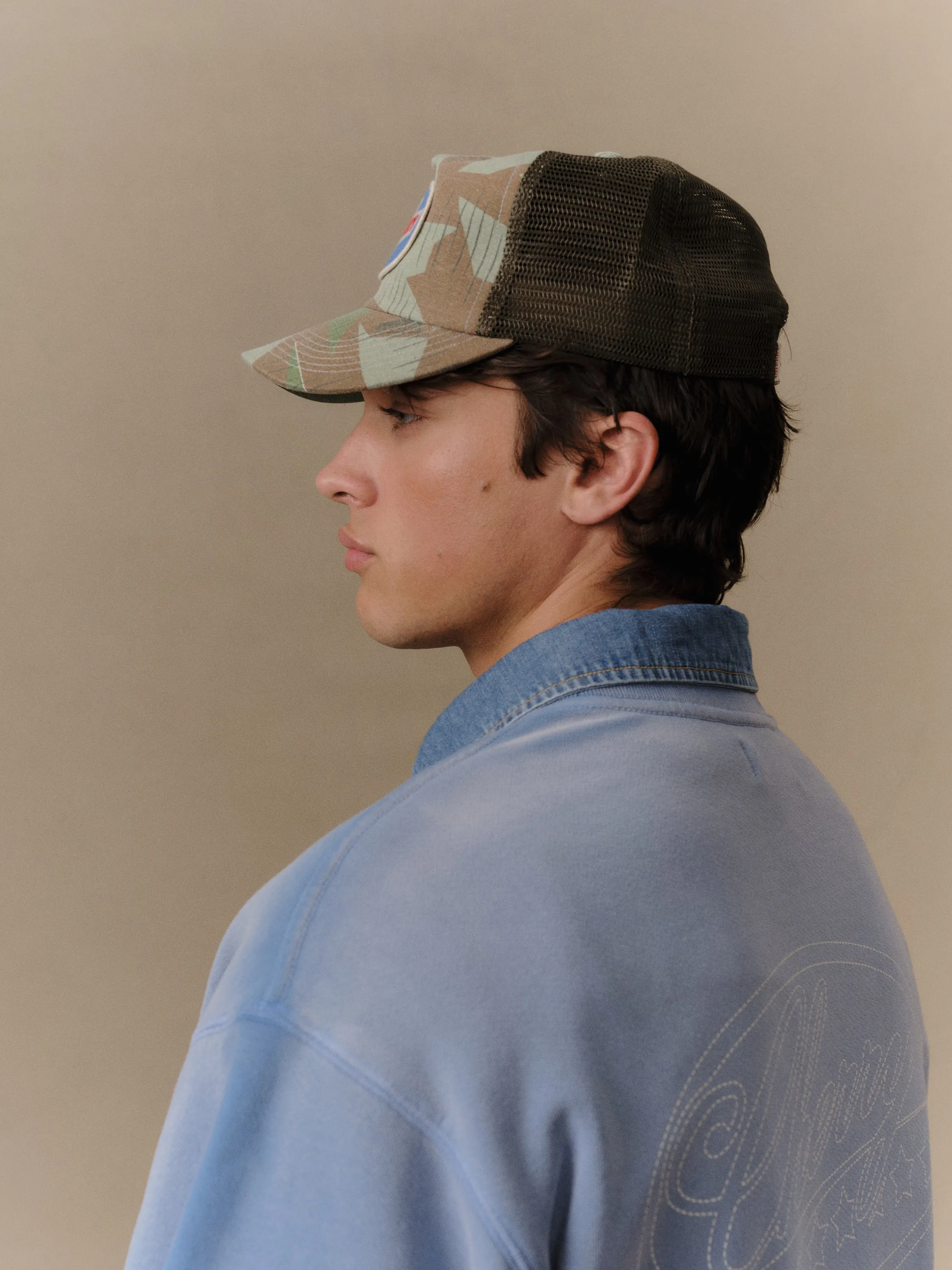 Eagle Patch Trucker (Camo) sold by Cherry LA product image thumbnail 2