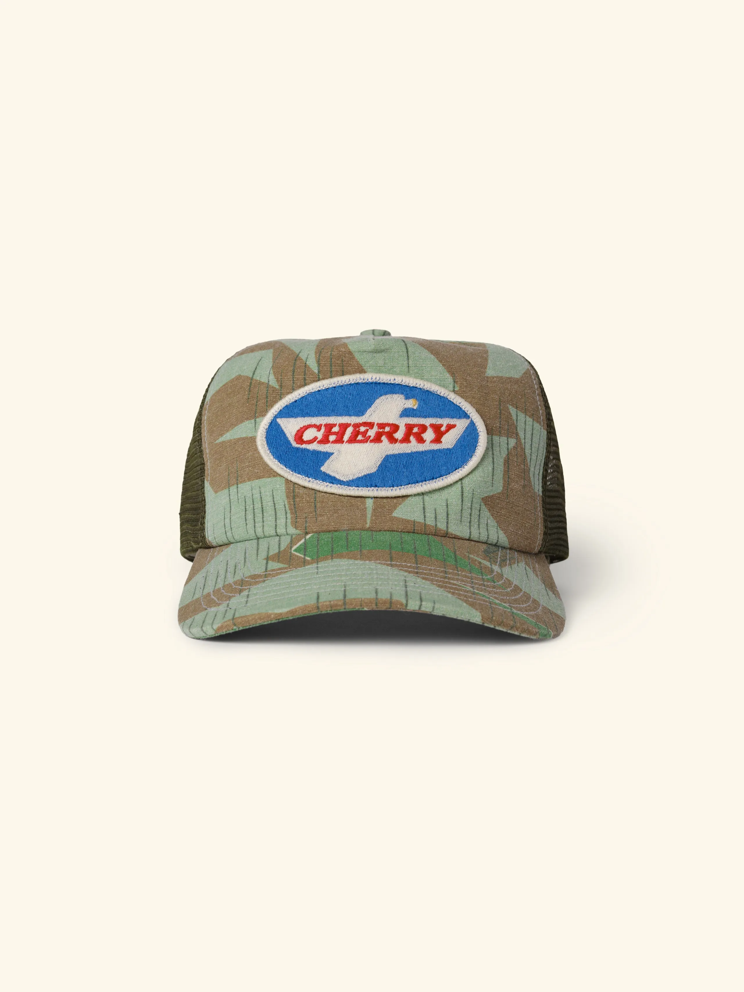 Eagle Patch Trucker (Camo) sold by Cherry LA
