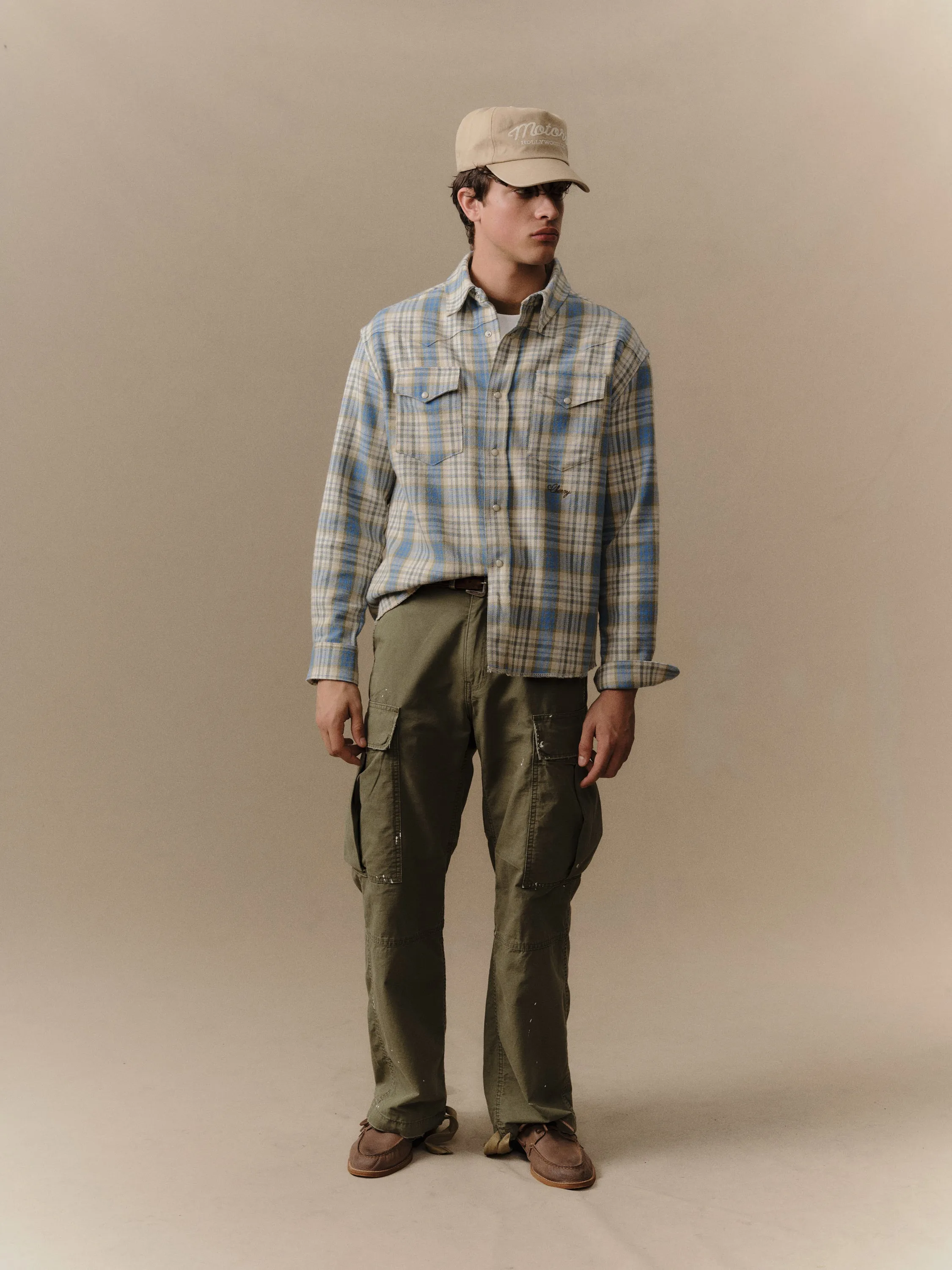 Plaid Western Shirt sold by Cherry LA product image thumbnail 2