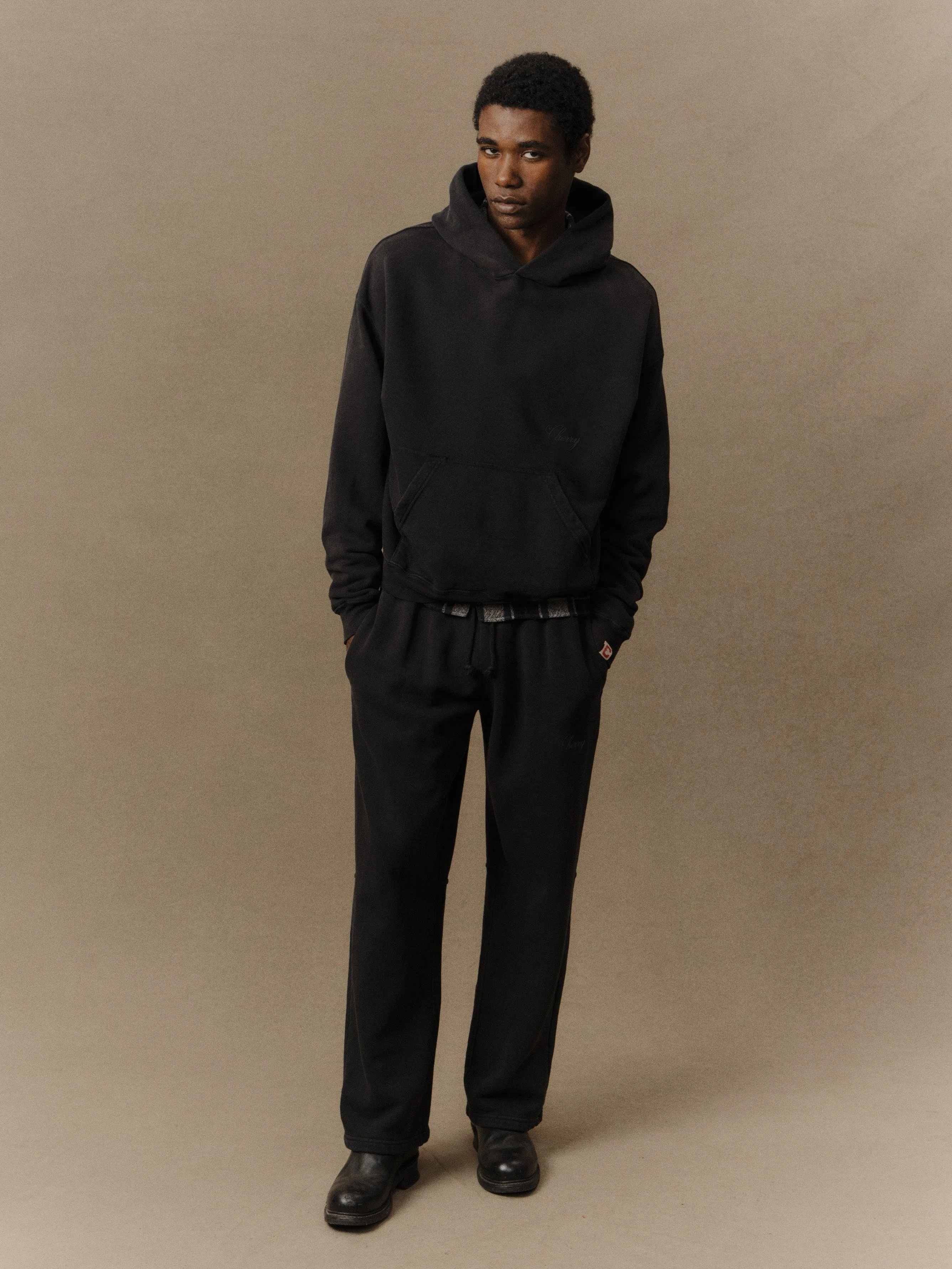 American Classic Pullover Hoodie (Vintage Black) sold by Cherry LA product image thumbnail 4