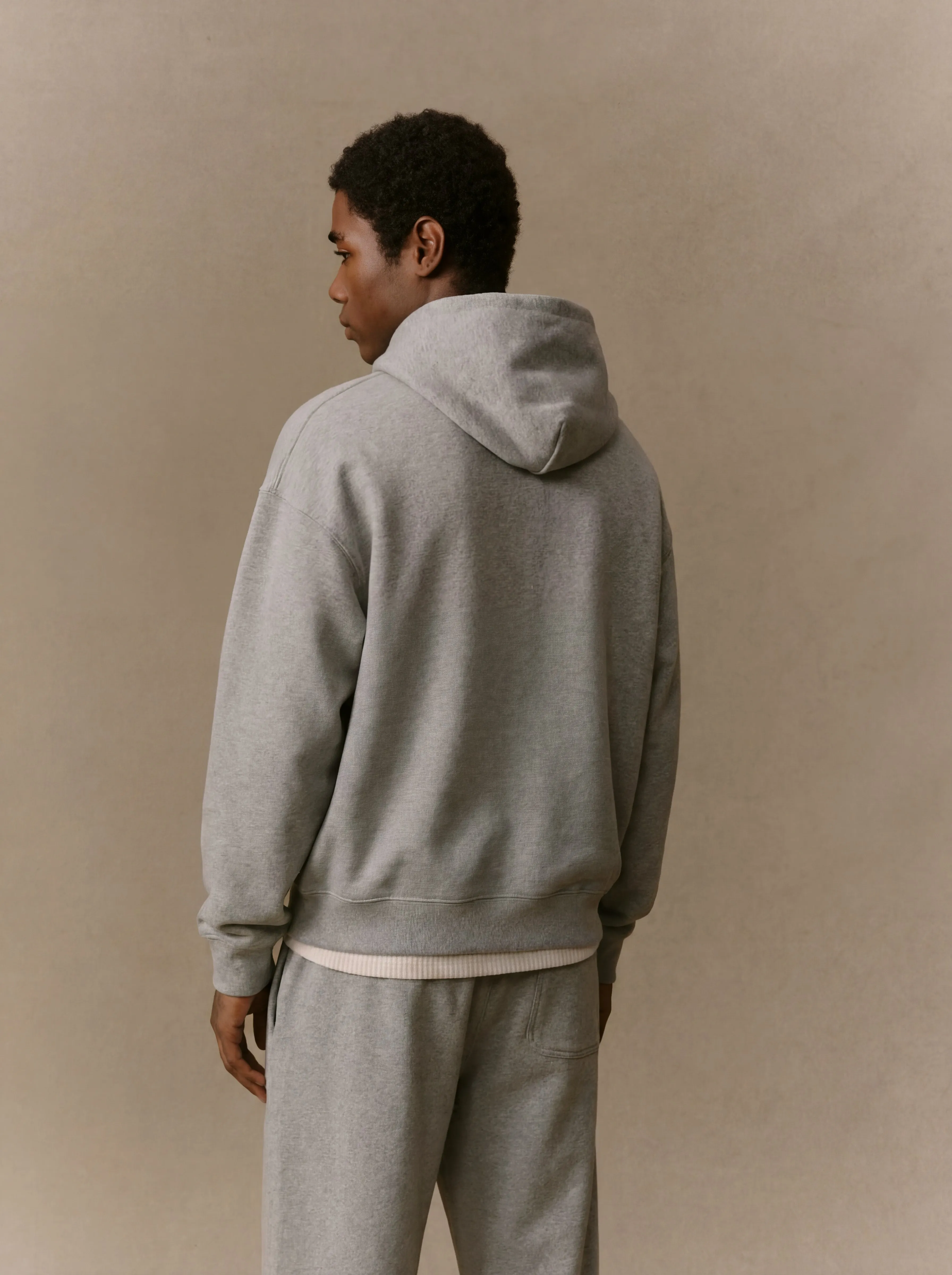 American Classic Pullover Hoodie (Heather Grey) sold by Cherry LA product image thumbnail 4