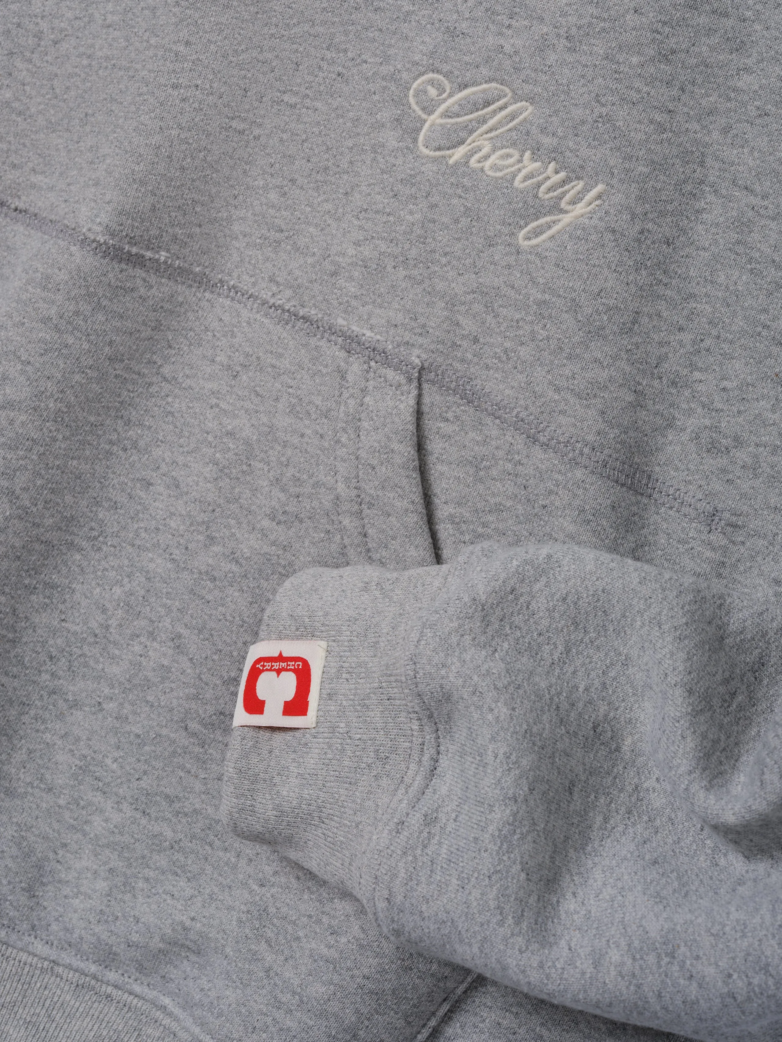American Classic Pullover Hoodie (Heather Grey) sold by Cherry LA product image thumbnail 5