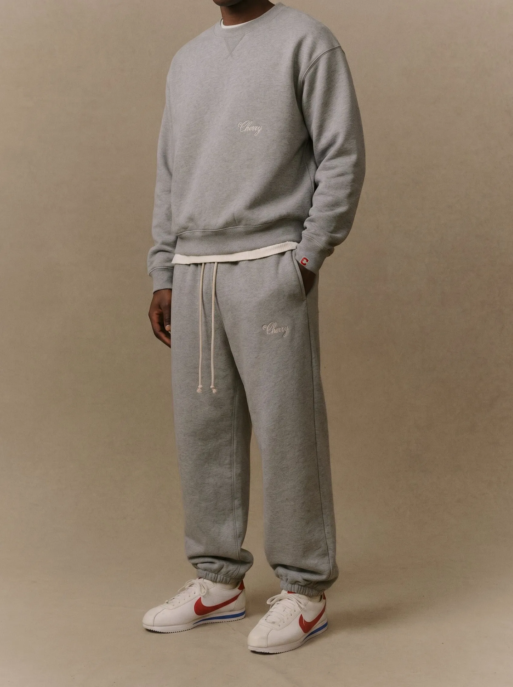 American Classic Sweatpants (Heather Grey) sold by Cherry LA product image thumbnail 2