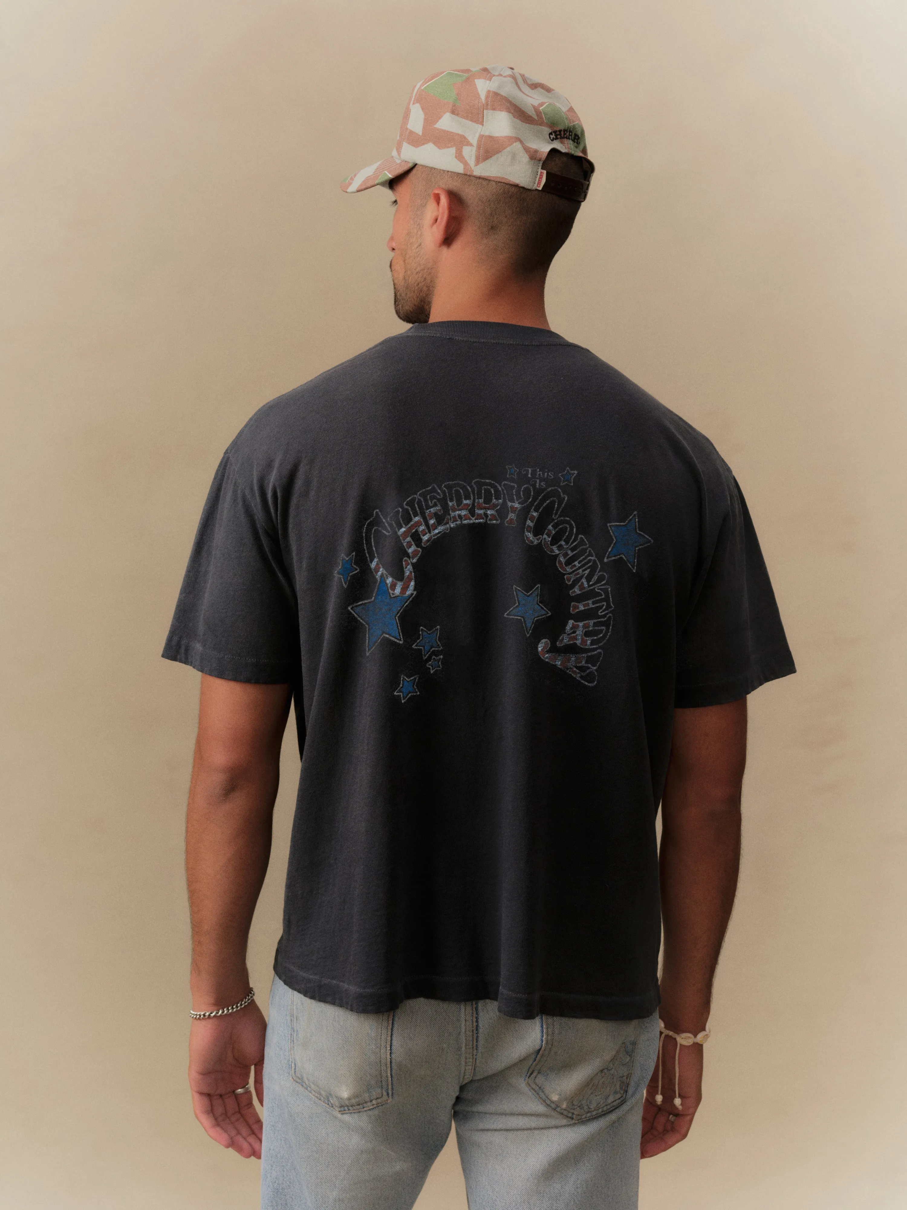 Cherry Country Classic Tee (Vintage Black) sold by Cherry LA product image thumbnail 3