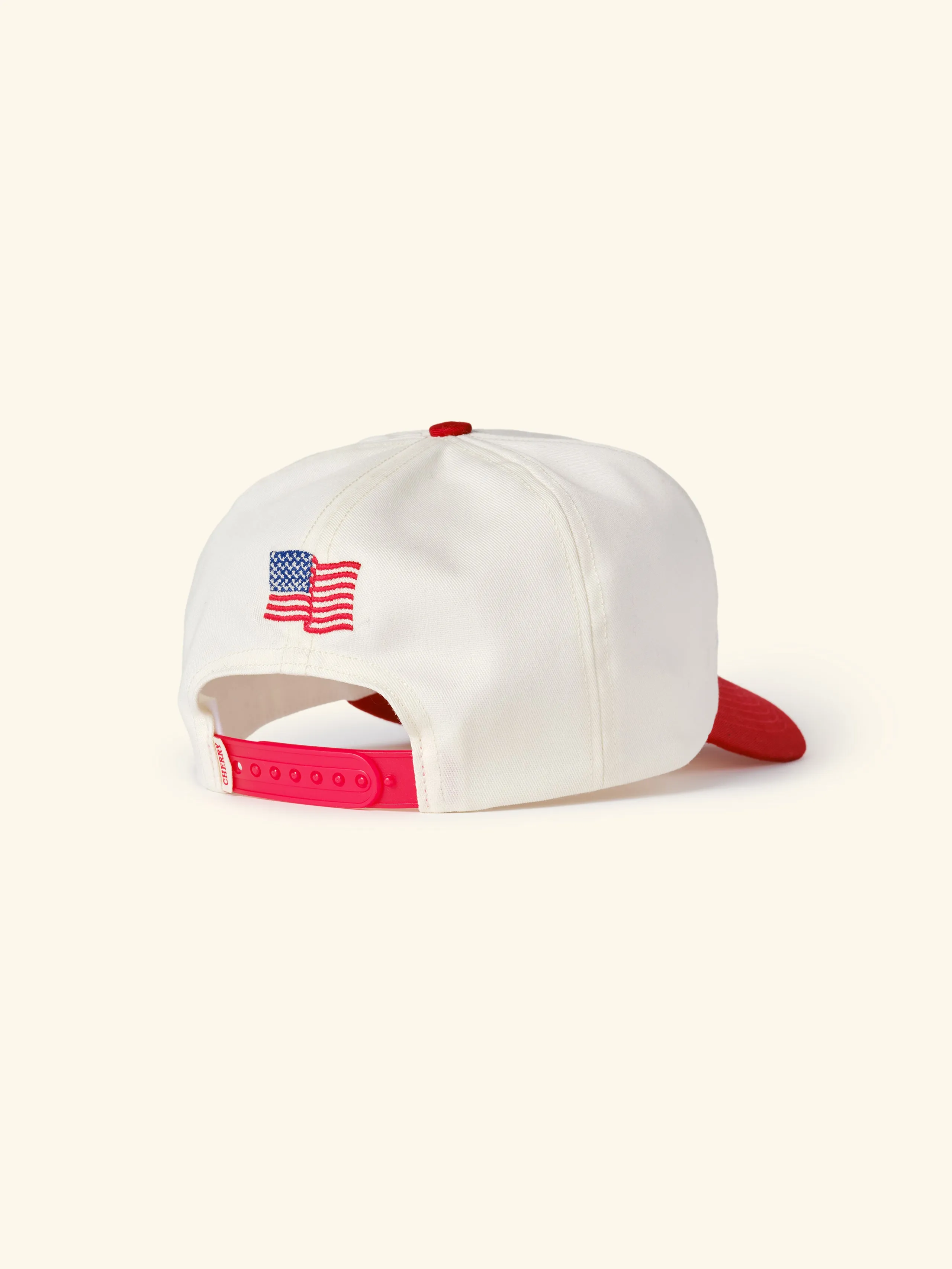 Ranchwear 5 Panel Hat (Cherry Red) sold by Cherry LA product image thumbnail 5