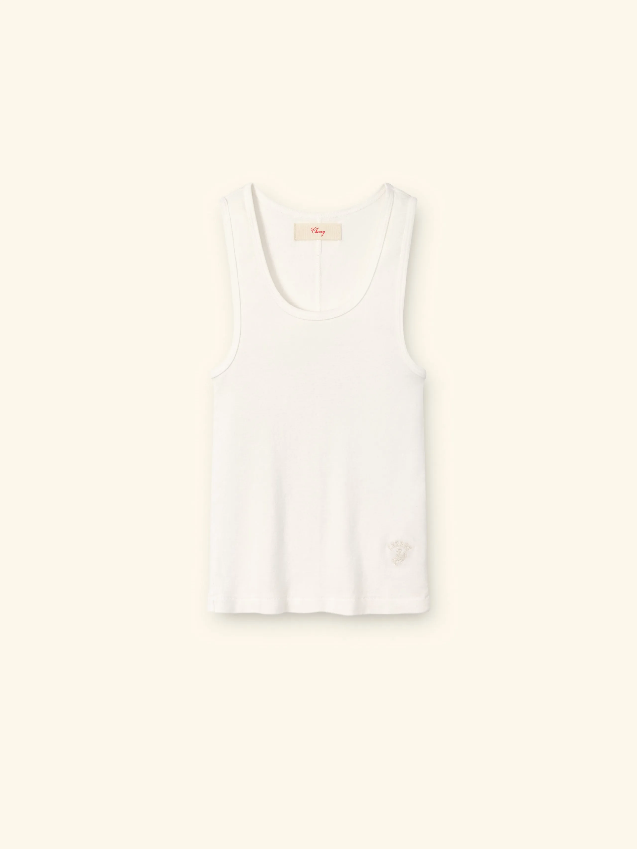 Women's Basic Tank (Vintage White) sold by Cherry LA