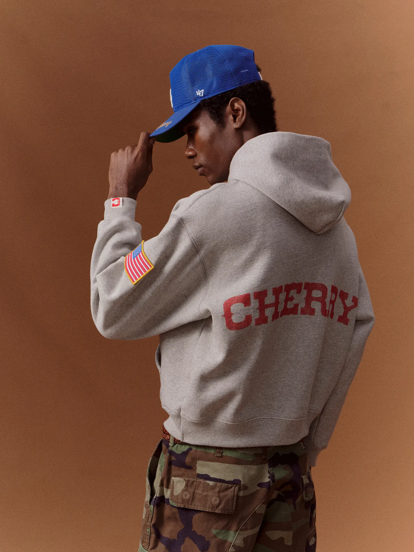 Mid Summer Classics Pullover Hoodie (Heather Grey) sold by Cherry LA product image thumbnail 5