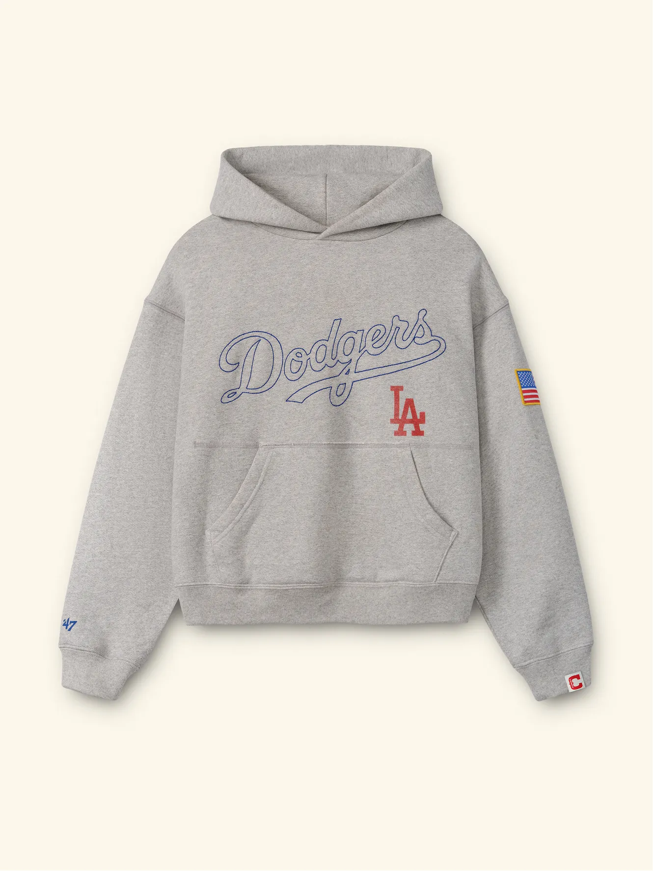 Mid Summer Classics Pullover Hoodie (Heather Grey) sold by Cherry LA