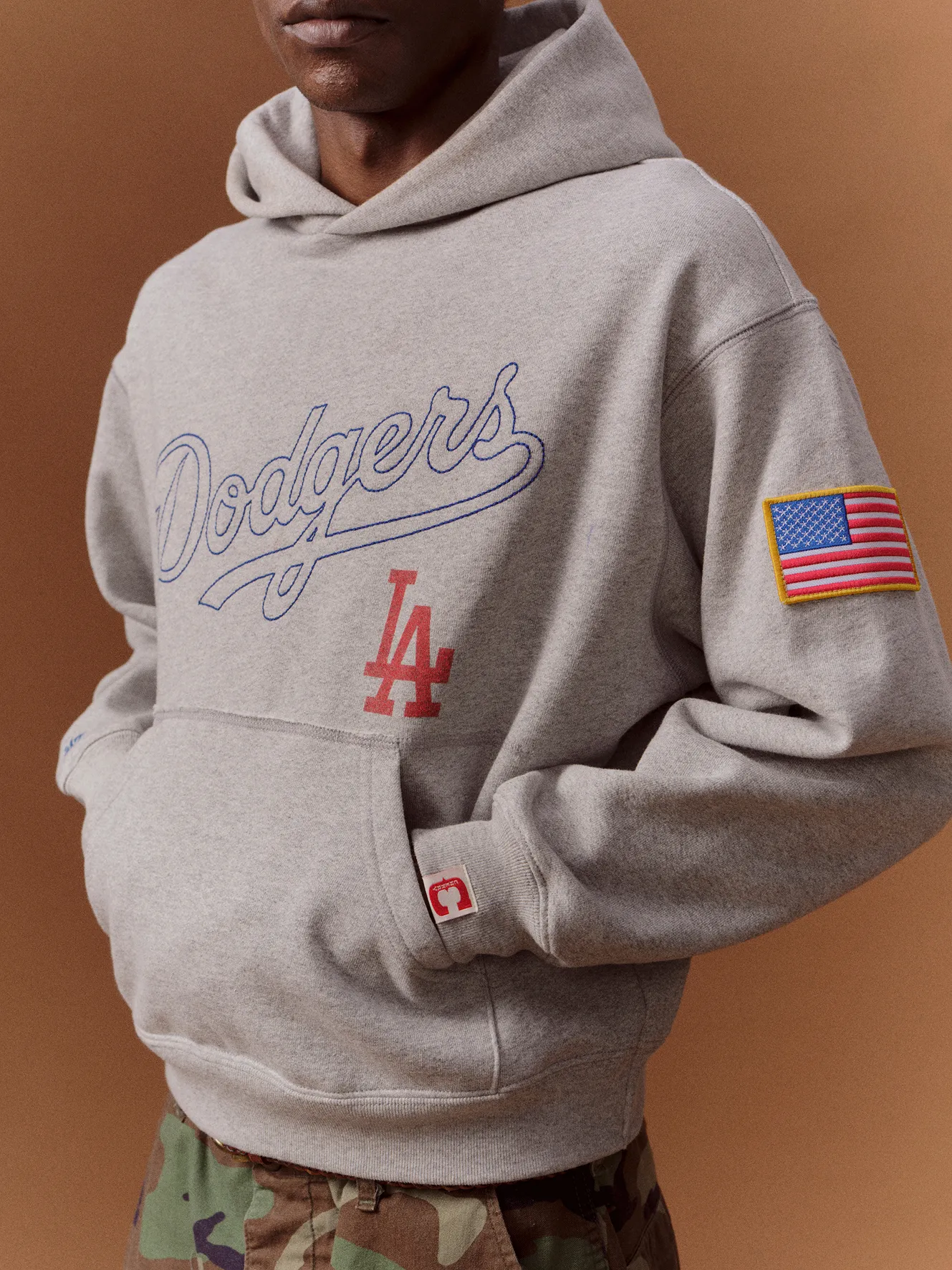 Mid Summer Classics Pullover Hoodie (Heather Grey) sold by Cherry LA product image thumbnail 4