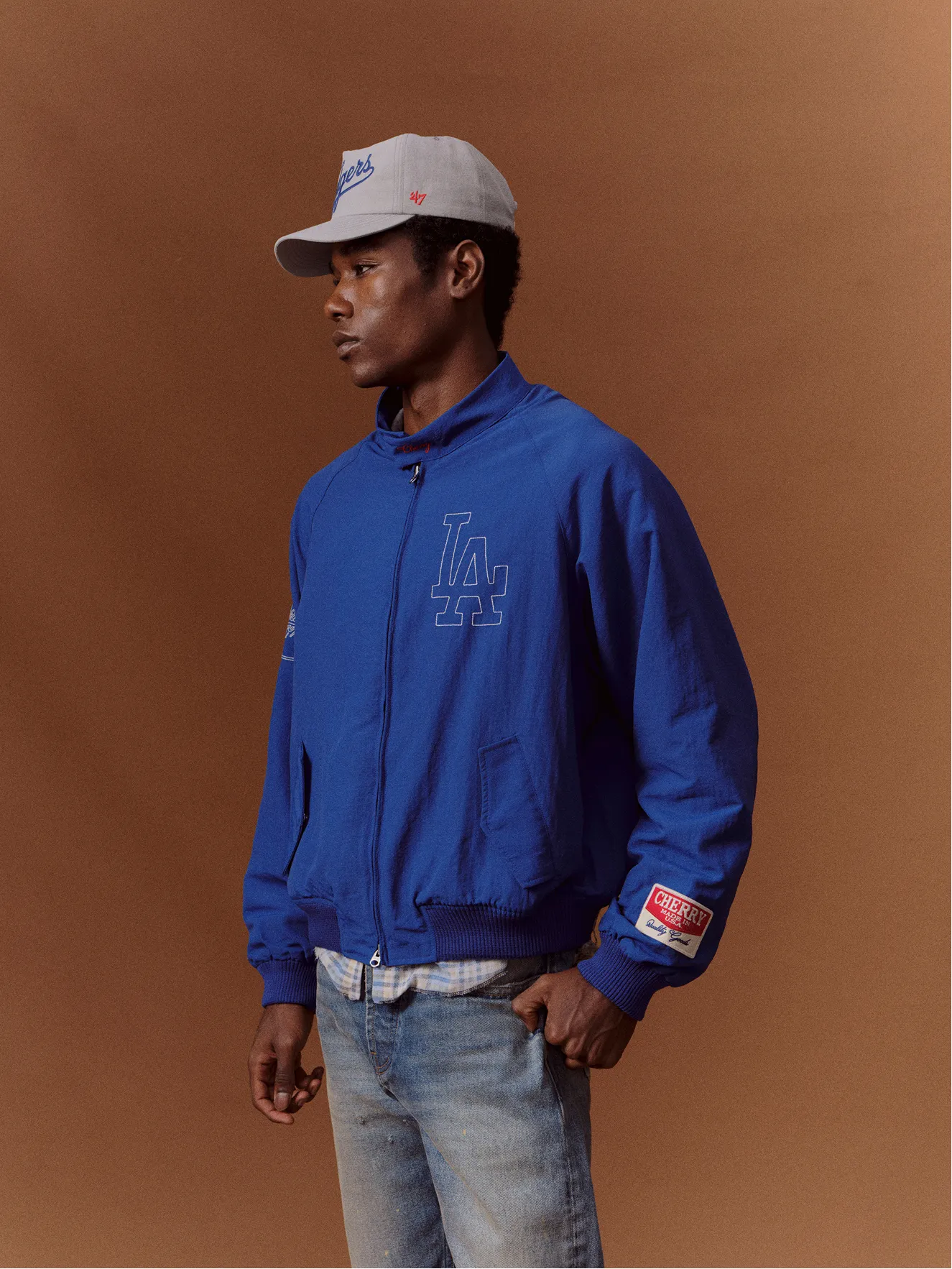 Mid Summer Classics Championship Jacket (Royal) sold by Cherry LA product image thumbnail 2
