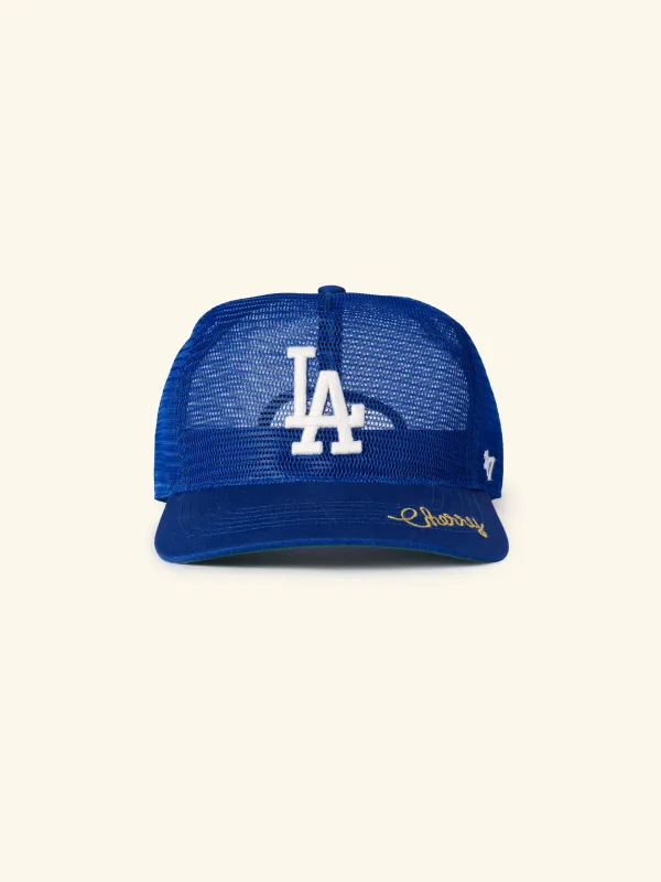Mid Summer Classics Mesh Trucker (Royal) made by 47