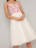 Cami Strap Lace Layered Tulle Midi Dress in Pink sold by Chi Chi London
