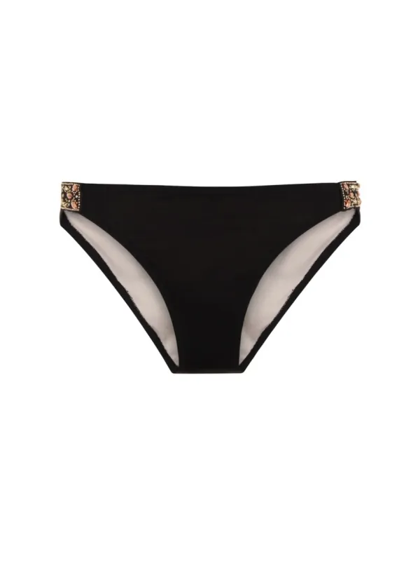 Embellished Bikini Bottoms in Black sold by Chi Chi London