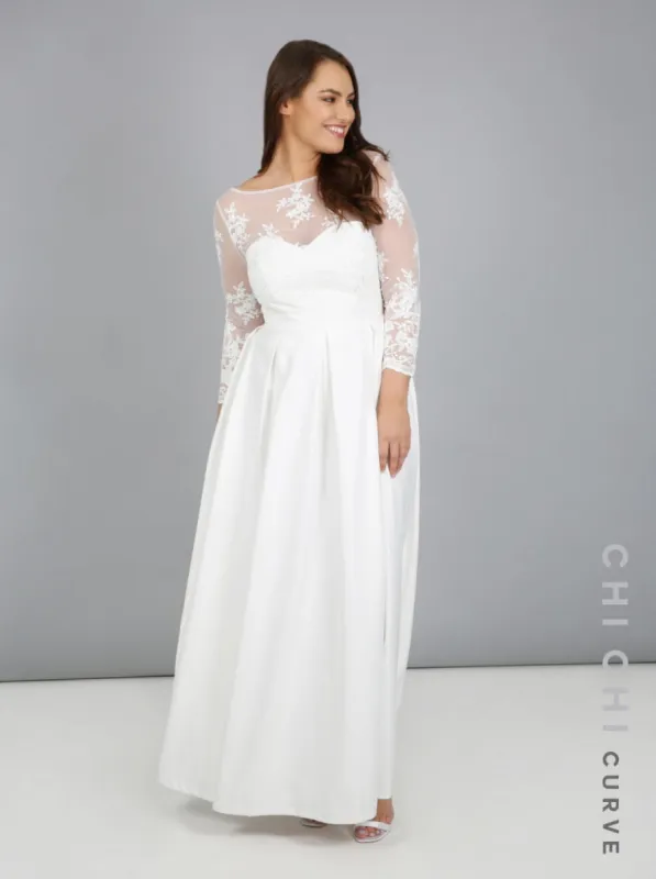 Chi Chi Bridal Curve Amy Dress sold by Chi Chi London