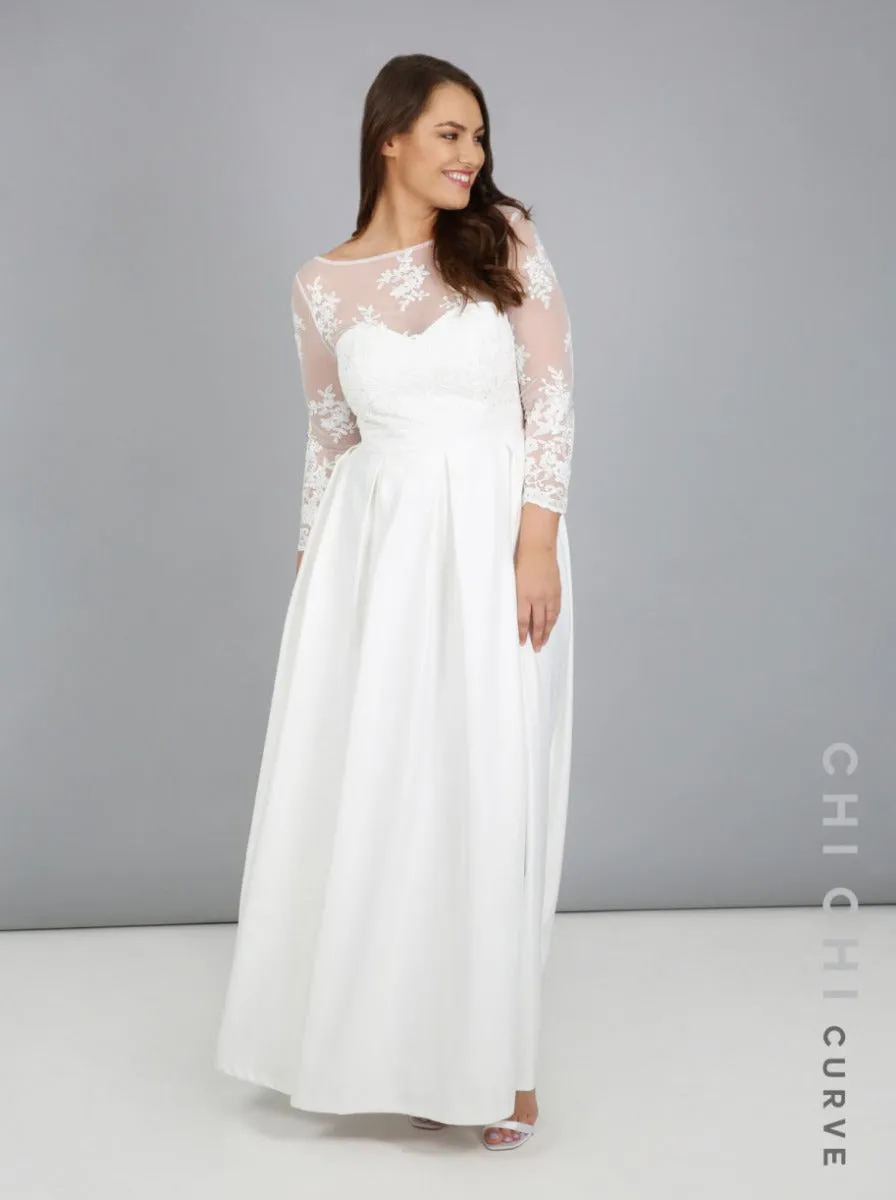 Chi Chi Bridal Curve Amy Dress sold by Chi Chi London