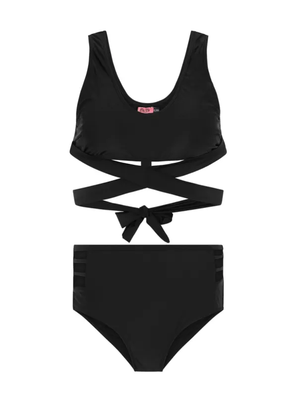 Chi Chi Curve Delta Swimsuit sold by Chi Chi London
