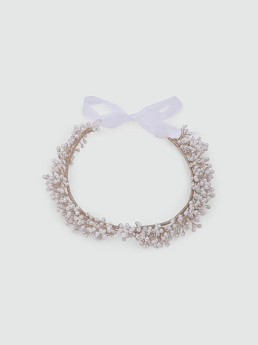 Embellished Pearl Beaded Headband sold by Chi Chi London product image thumbnail 2