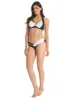 Contrast Bikini Bottoms in Black sold by Chi Chi London